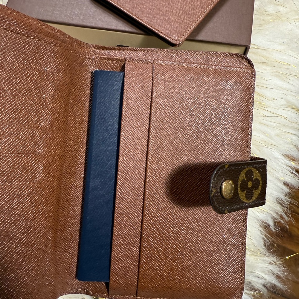 Louis Vuitton Passport Wallet Porte Pappier Zippy Wallet Box Duster - Picture 6 of 16